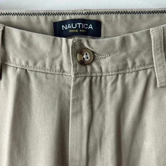 Nautica Men's Classic Fit Twill Men's Trousers Size 30x30 - Picture 7 of 16